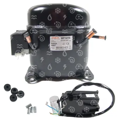kompresor Cubigel / Huayi MP14TB/RB, HMBP - R404A, R507, 220 - 24, MPT14RA